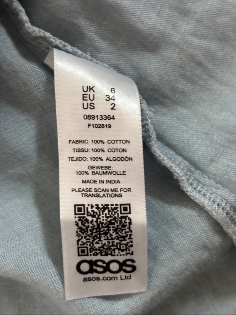 ASOS Denim Dress - Picture 5 of 5